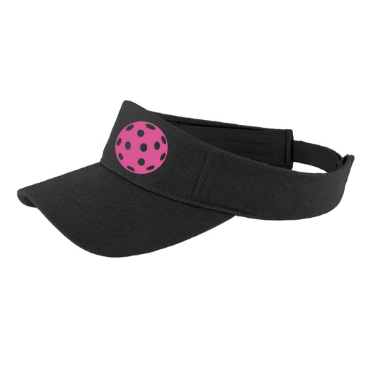Pink Pickleball (Customizable) | Pickleball Visors | Moisture Wicking 100% Polyester