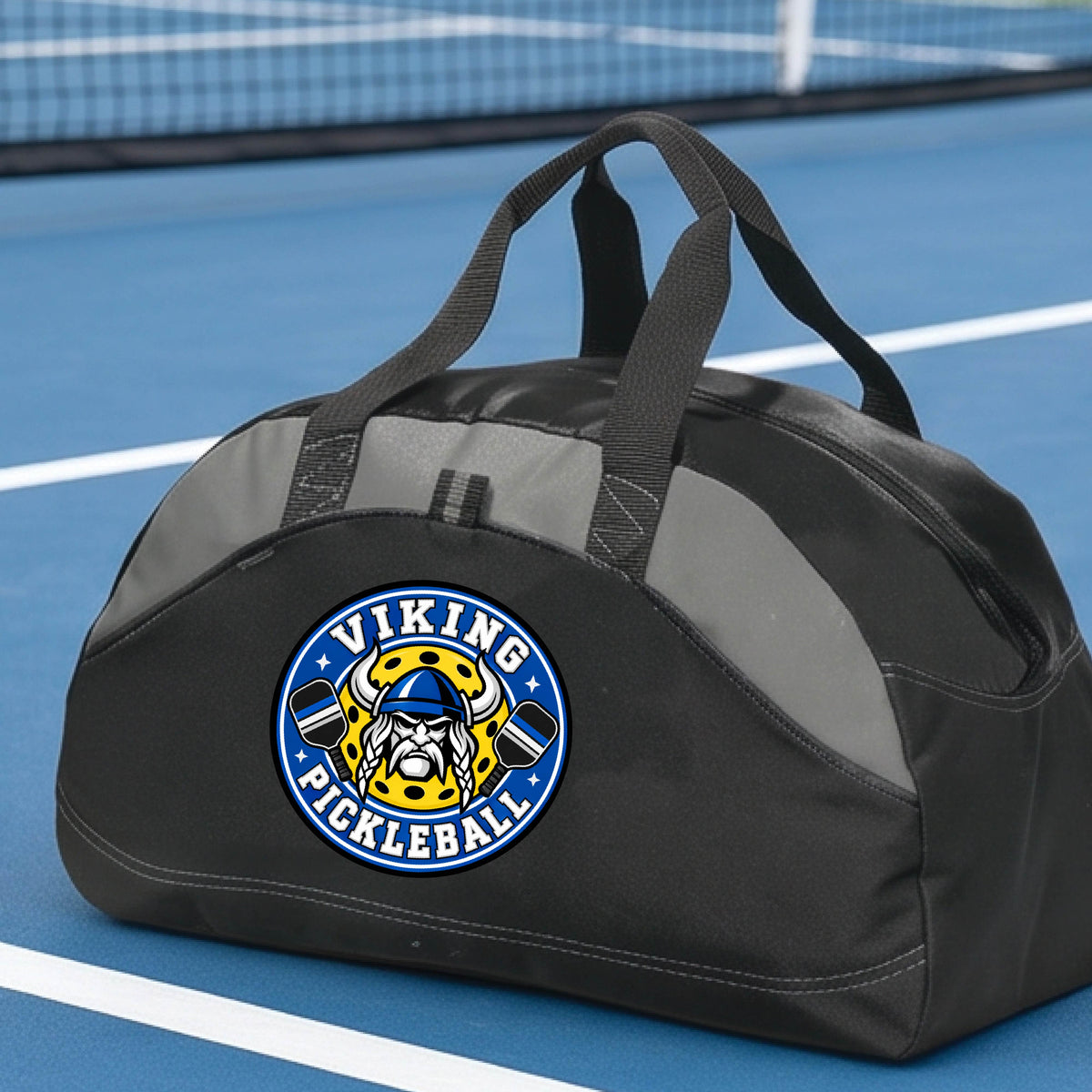 Pleasant Grove High School Personalized UHSPA Black Pickleball Team Duffel Bag – Weekend Travel Bag