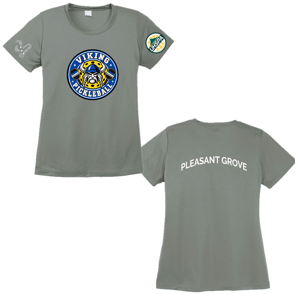 Pleasant Grove UHSPA | Women's Short Sleeve Crewneck T-Shirts | 100% Polyester