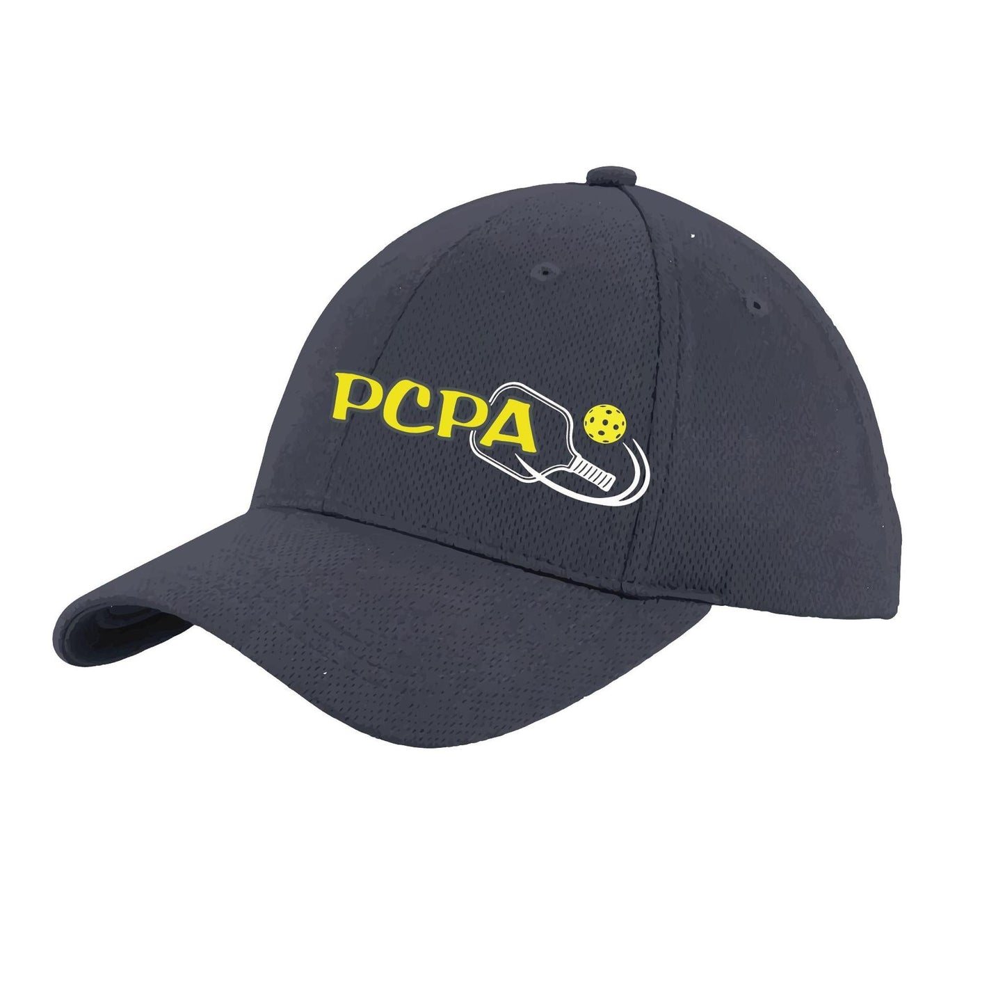 Pueblo County Pickleball Association (White) | Pickleball Hat | Moisture-Wicking 100% Polyester