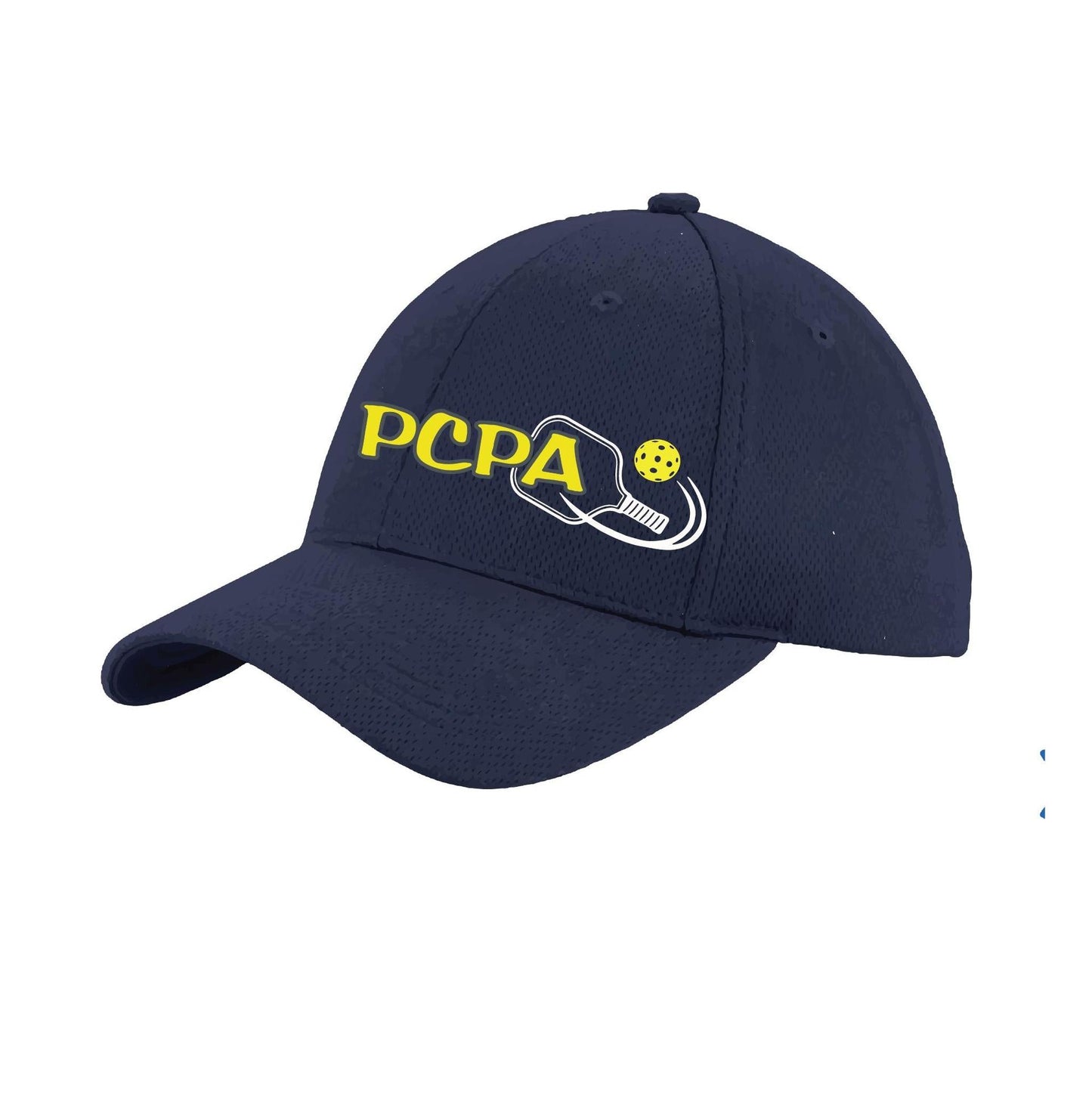 Pueblo County Pickleball Association (White) | Pickleball Hat | Moisture-Wicking 100% Polyester