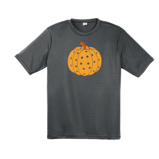 Pumpkin Pickleball | Men's Short Sleeve Athletic Performance T-Shirt | 100% Polyester
