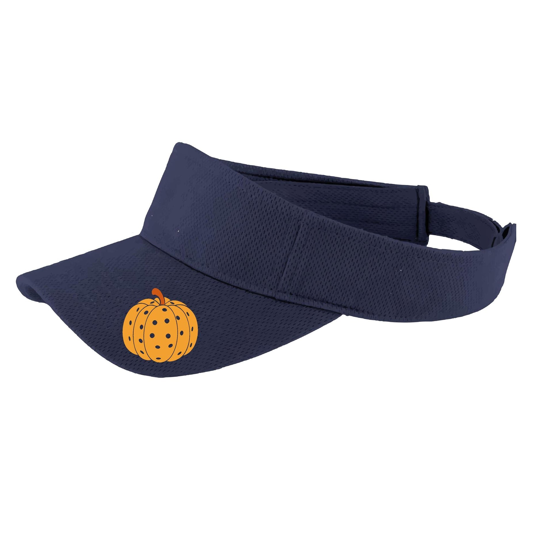 Pumpkin Pickleball | Pickleball Visors | Moisture Wicking 100% Polyester