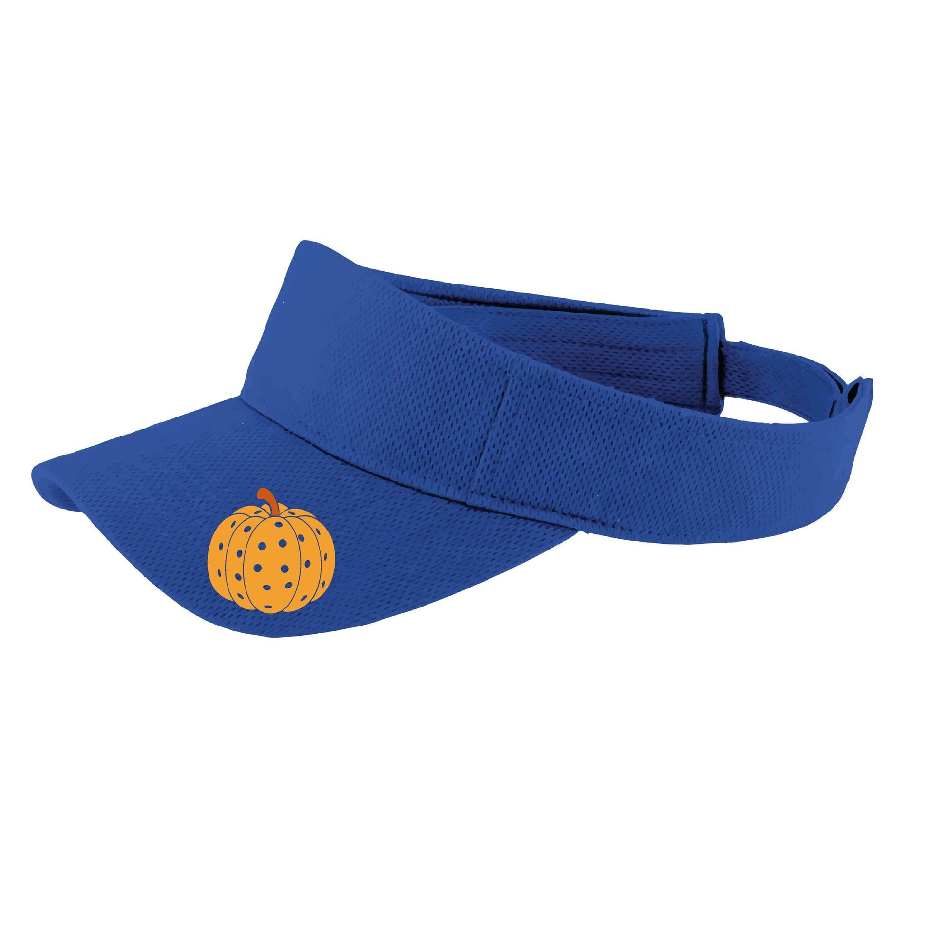 Pumpkin Pickleball | Pickleball Visors | Moisture Wicking 100% Polyester