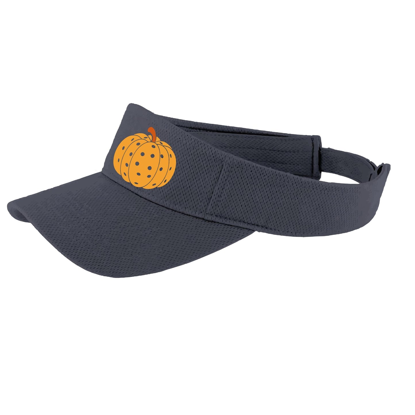 Pumpkin Pickleball | Pickleball Visors | Moisture Wicking 100% Polyester