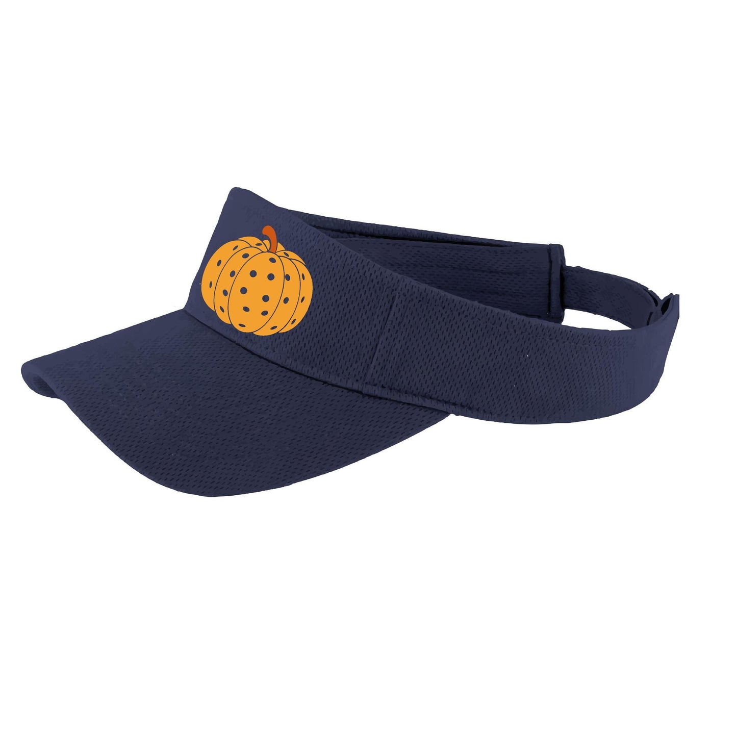 Pumpkin Pickleball | Pickleball Visors | Moisture Wicking 100% Polyester