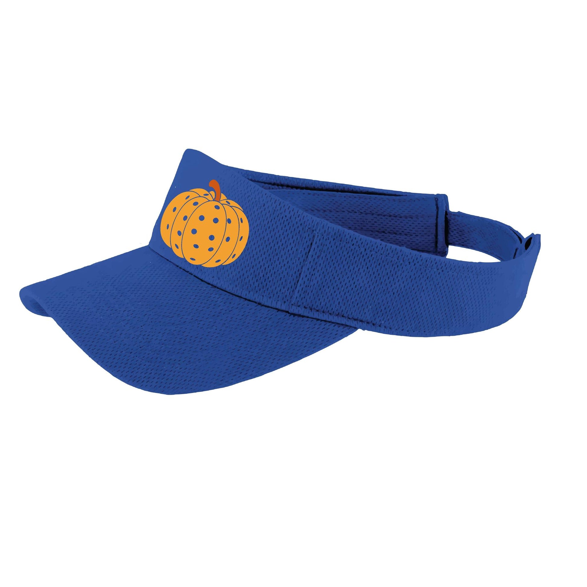 Pumpkin Pickleball | Pickleball Visors | Moisture Wicking 100% Polyester