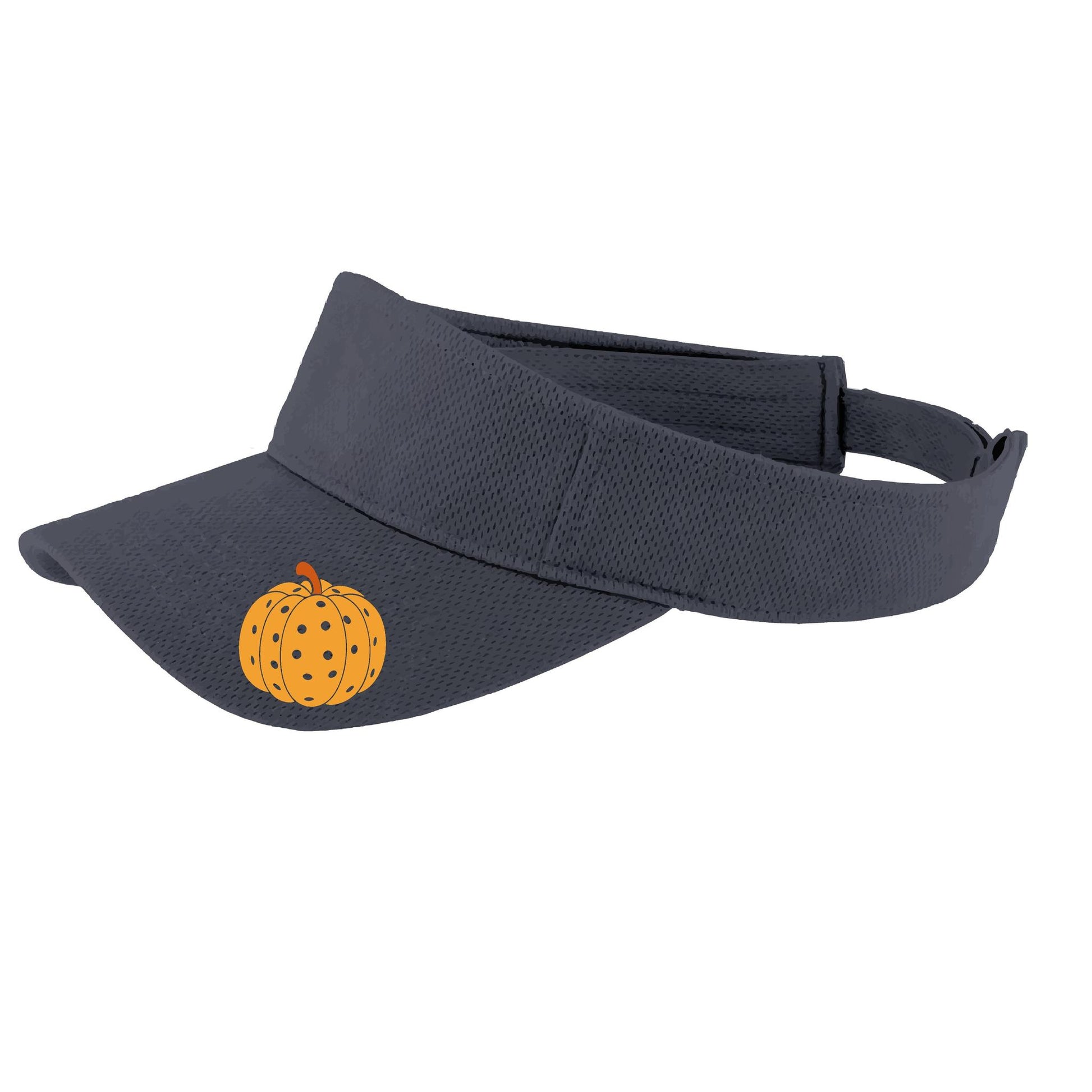 Pumpkin Pickleball | Pickleball Visors | Moisture Wicking 100% Polyester