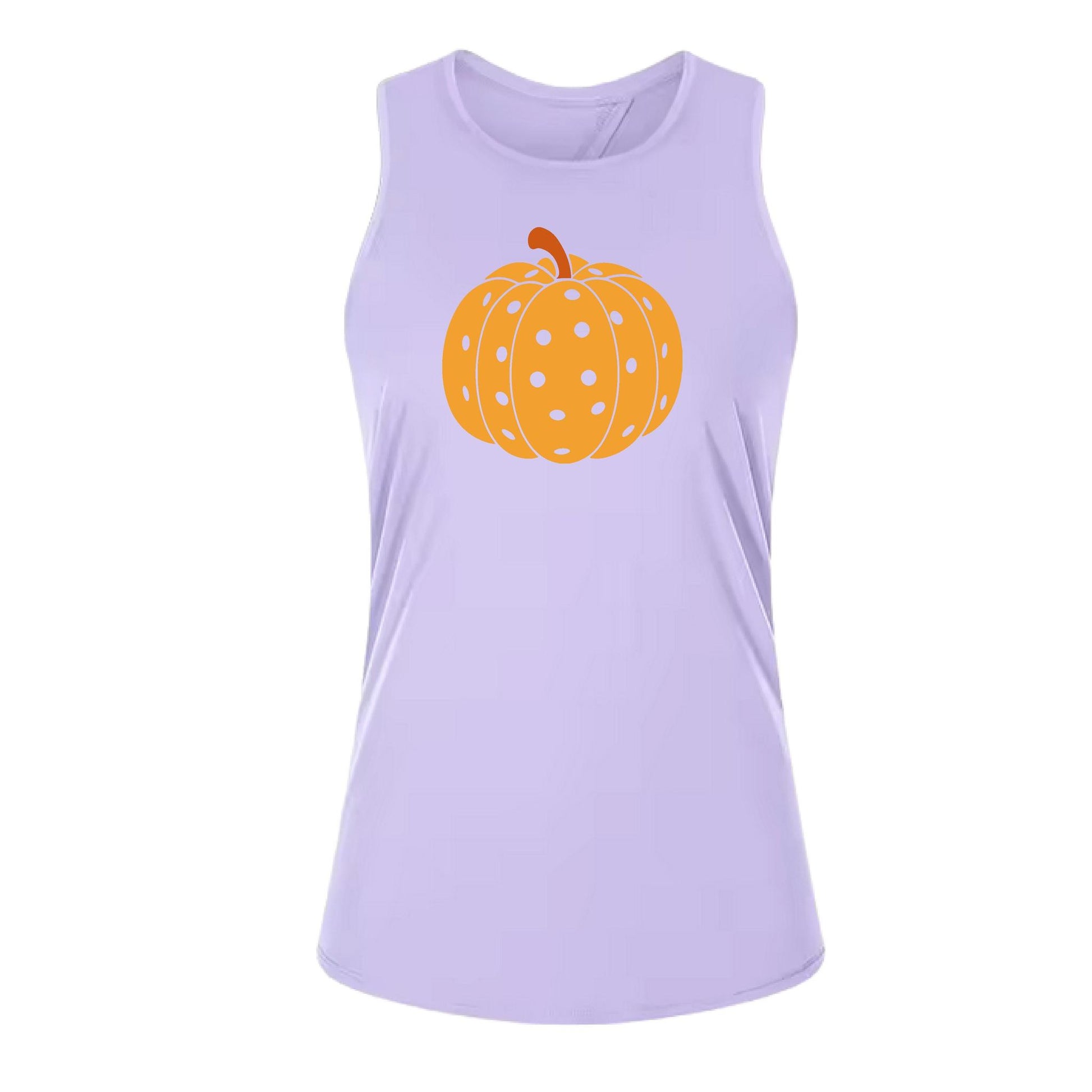 Pumpkin Pickleball | Women's Split Back or Tied Back Pickleball Performance Tank | 80/20 Nylon Spandex Mix