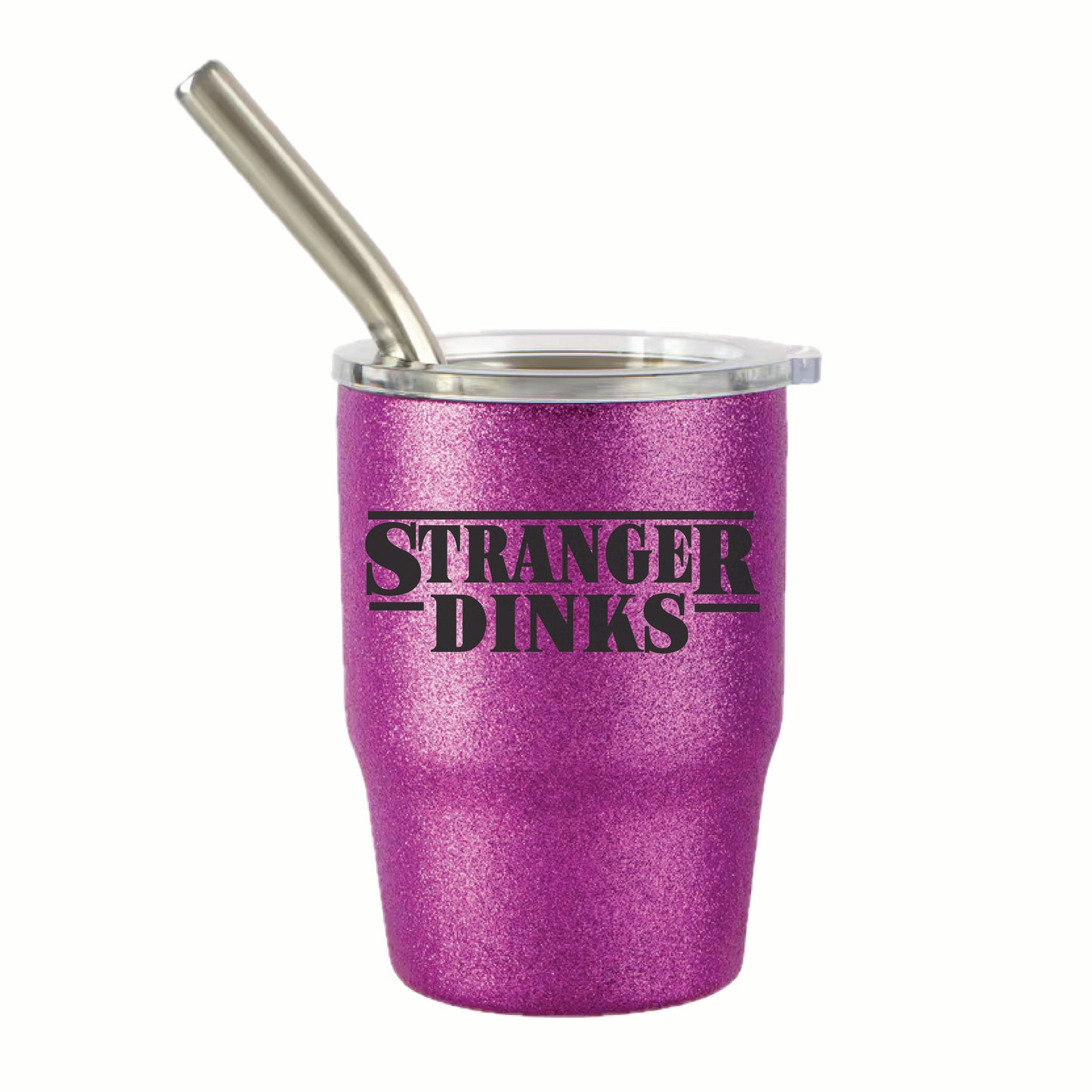 Pickleball "Here's to You" 3 oz Steel Tumblers | Party Favors Celebration Designs  | Fun Pickleball Gifts