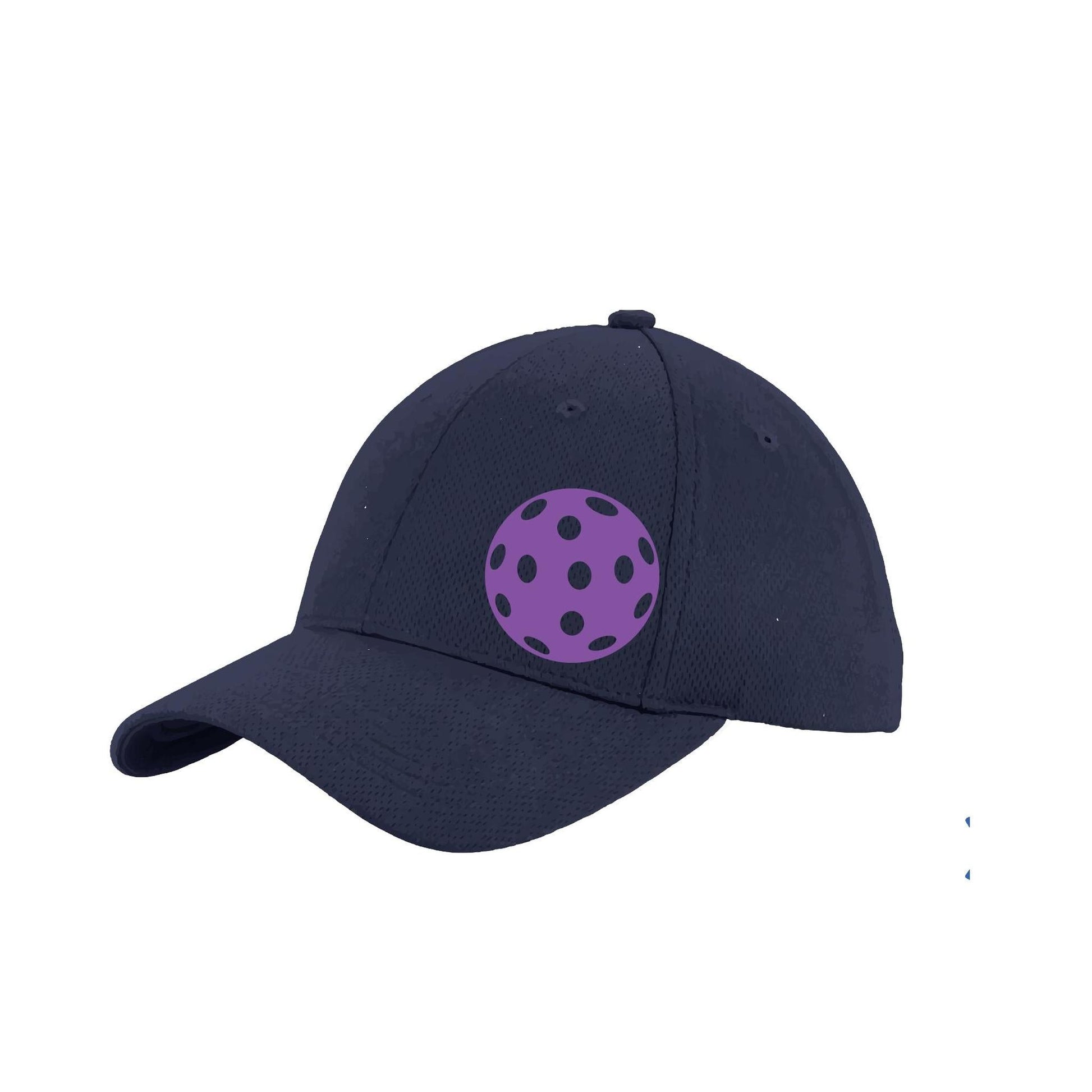 Purple Pickleball (Customizable) | Pickleball Hat | Moisture-Wicking 100% Polyester
