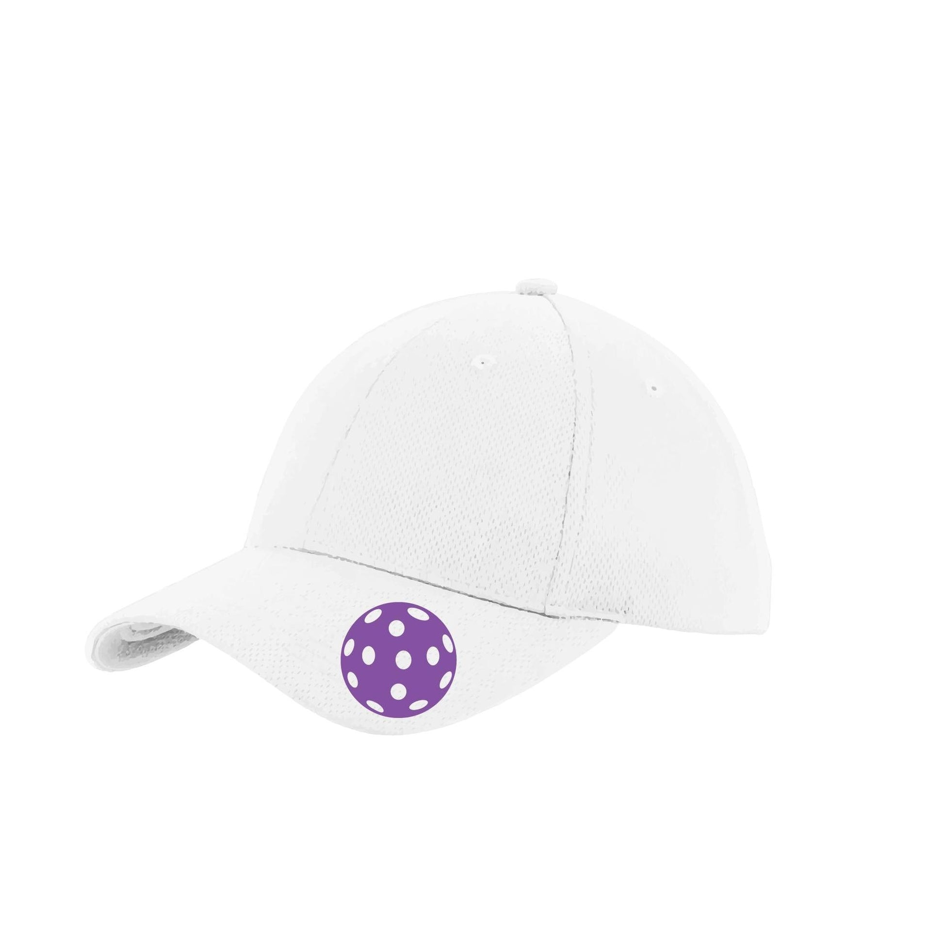 Purple Pickleball (Customizable) | Pickleball Hat | Moisture-Wicking 100% Polyester