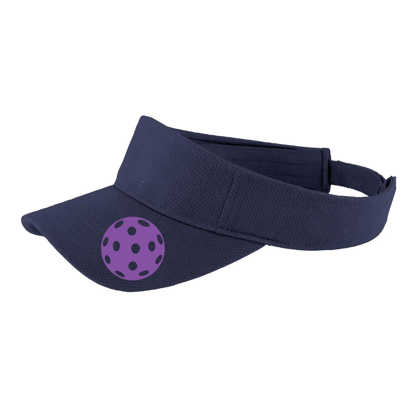 Purple Pickleball (Customizable) | Pickleball Visors | Moisture Wicking 100% Polyester