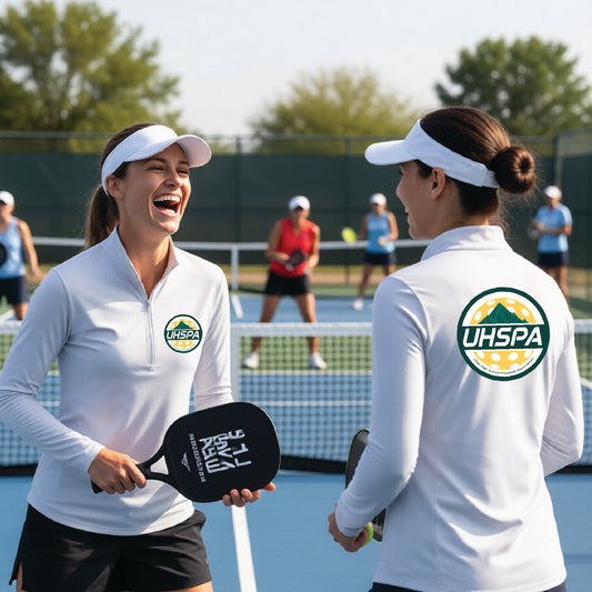 UHSPA Pickleball Women's 1/4 Zip Performance Pullover Shirts | 100% Polyester