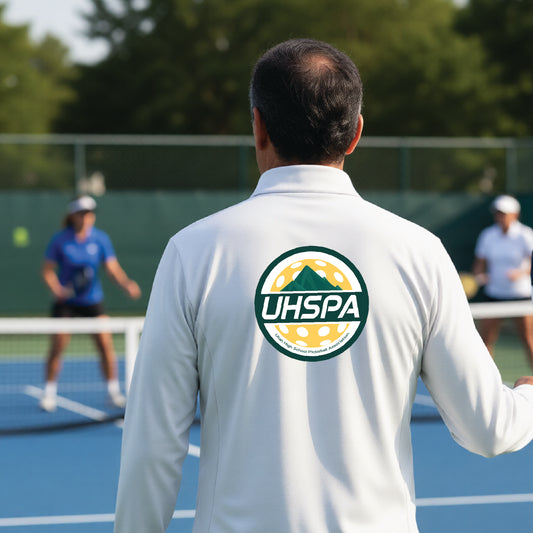 UHSPA Pickleball Mens 1/4 Zip Performance Pullover Shirts | 100% Polyester