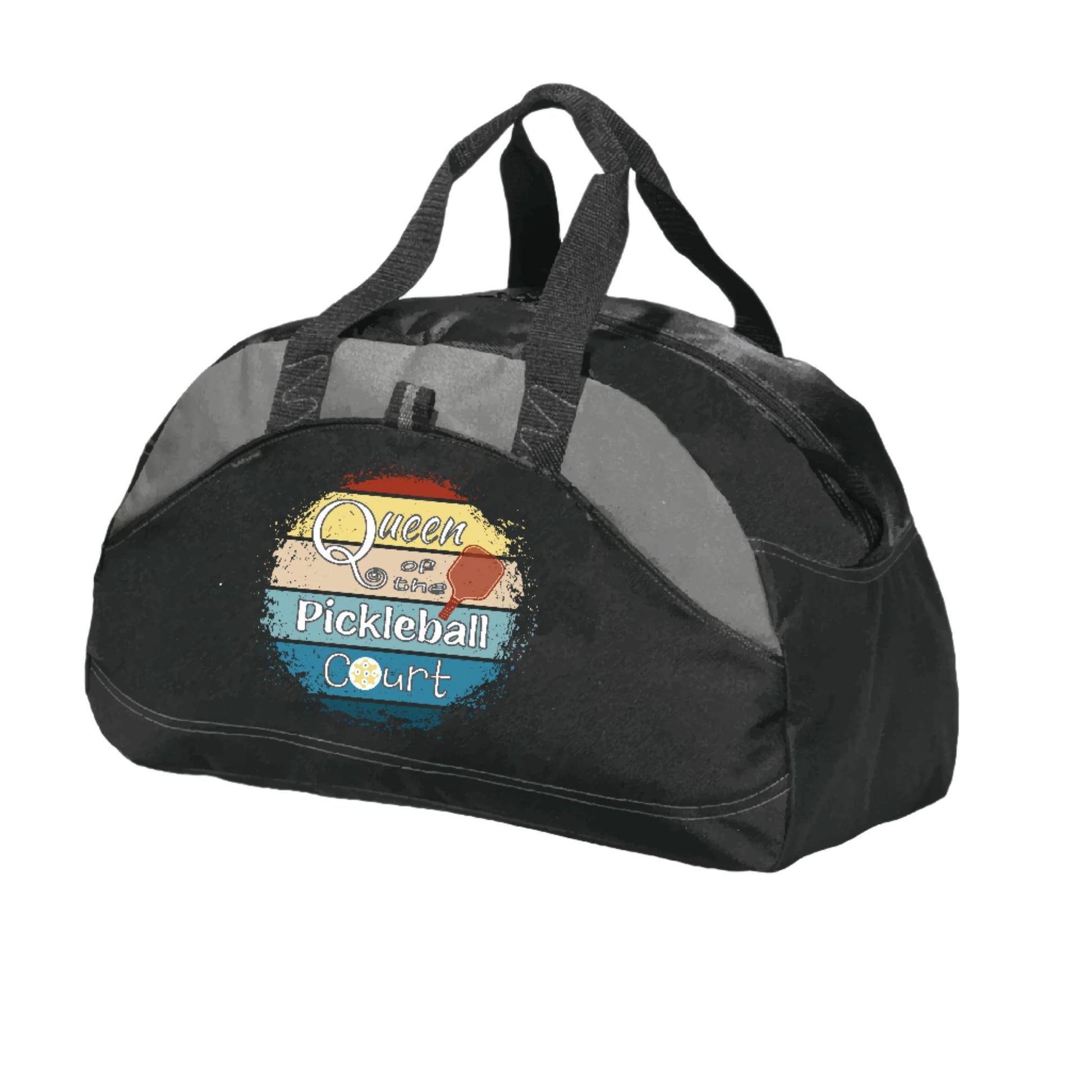 Queen of the Pickleball Court | Pickleball Sports Duffel | Medium Size Court Bag