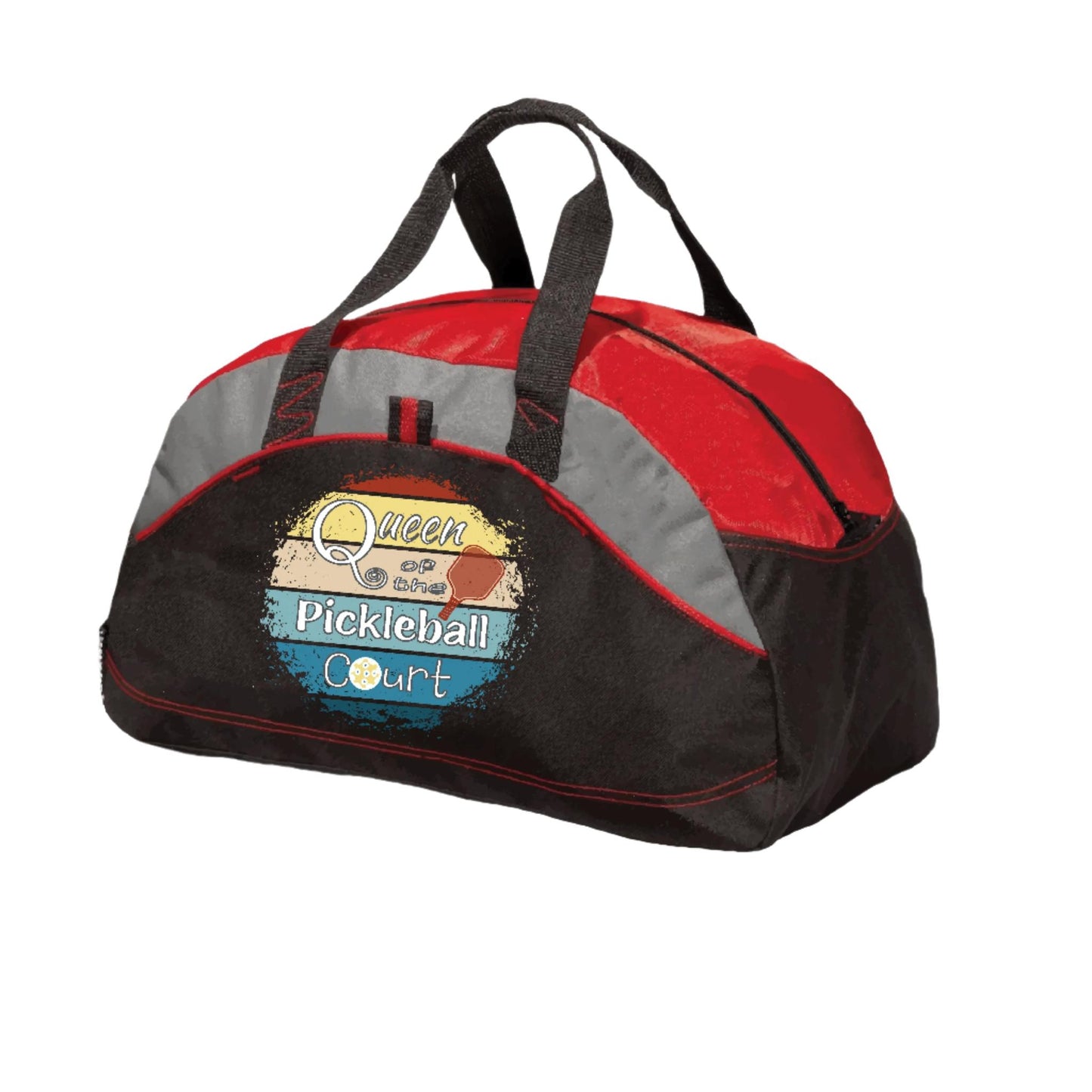 Queen of the Pickleball Court | Pickleball Sports Duffel | Medium Size Court Bag