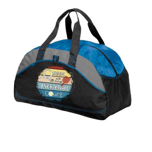 Queen of the Pickleball Court | Pickleball Sports Duffel | Medium Size Court Bag
