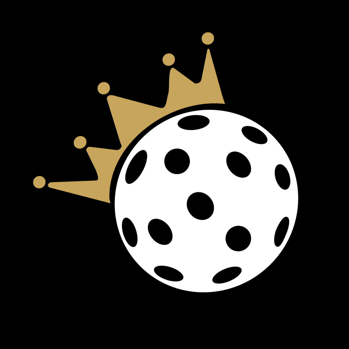 Pickleball Queen Crown | Pickleball Hat | Moisture-Wicking 100% Polyester