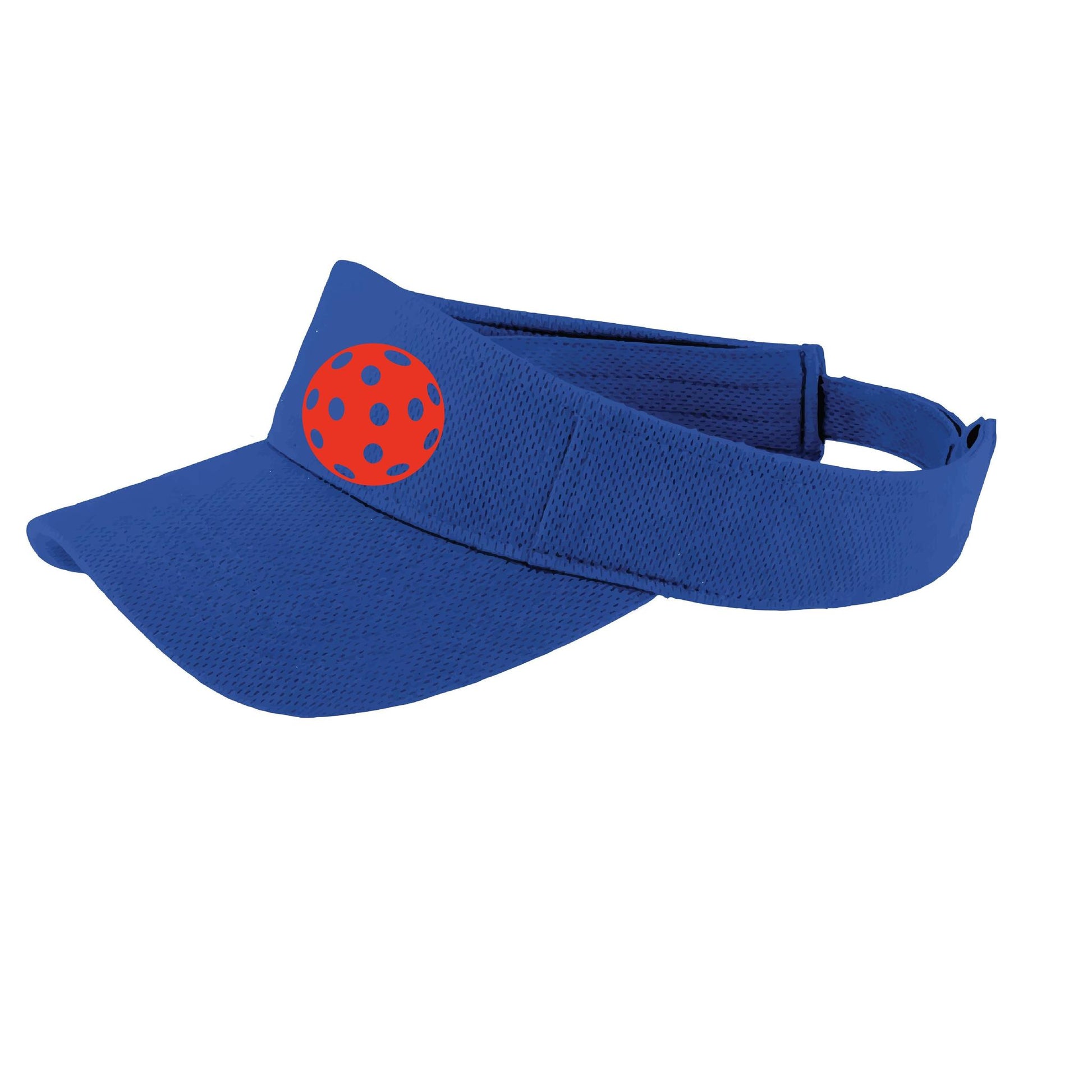Red Pickleball (Customizable) | Pickleball Visors | Moisture Wicking 100% Polyester