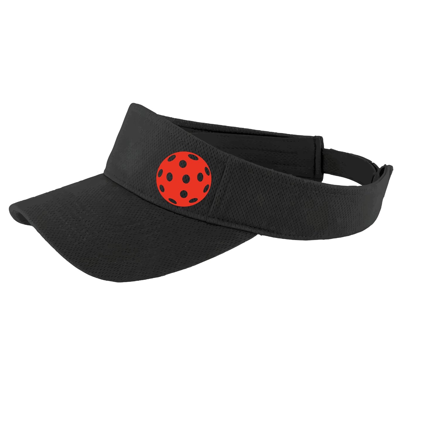 Red Pickleball (Customizable) | Pickleball Visors | Moisture Wicking 100% Polyester