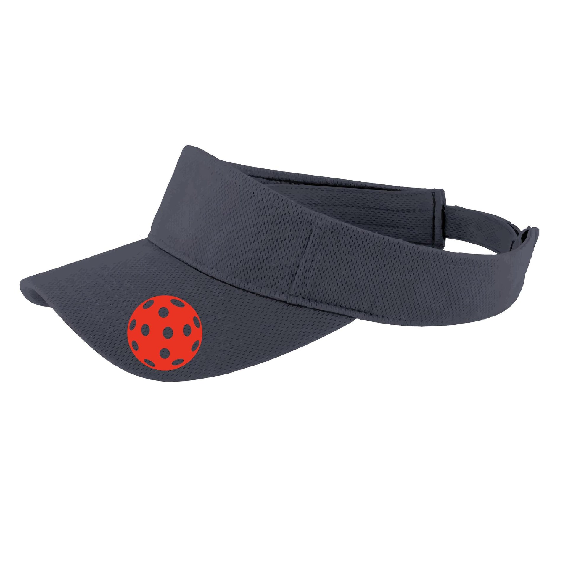 Red Pickleball (Customizable) | Pickleball Visors | Moisture Wicking 100% Polyester