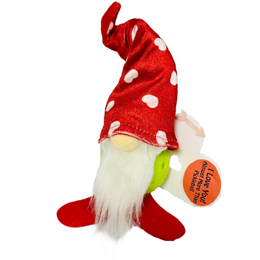 Large Valentine's Pickleball Gnome (Customizable) | Pickleball Valentine's Gifts And Decor