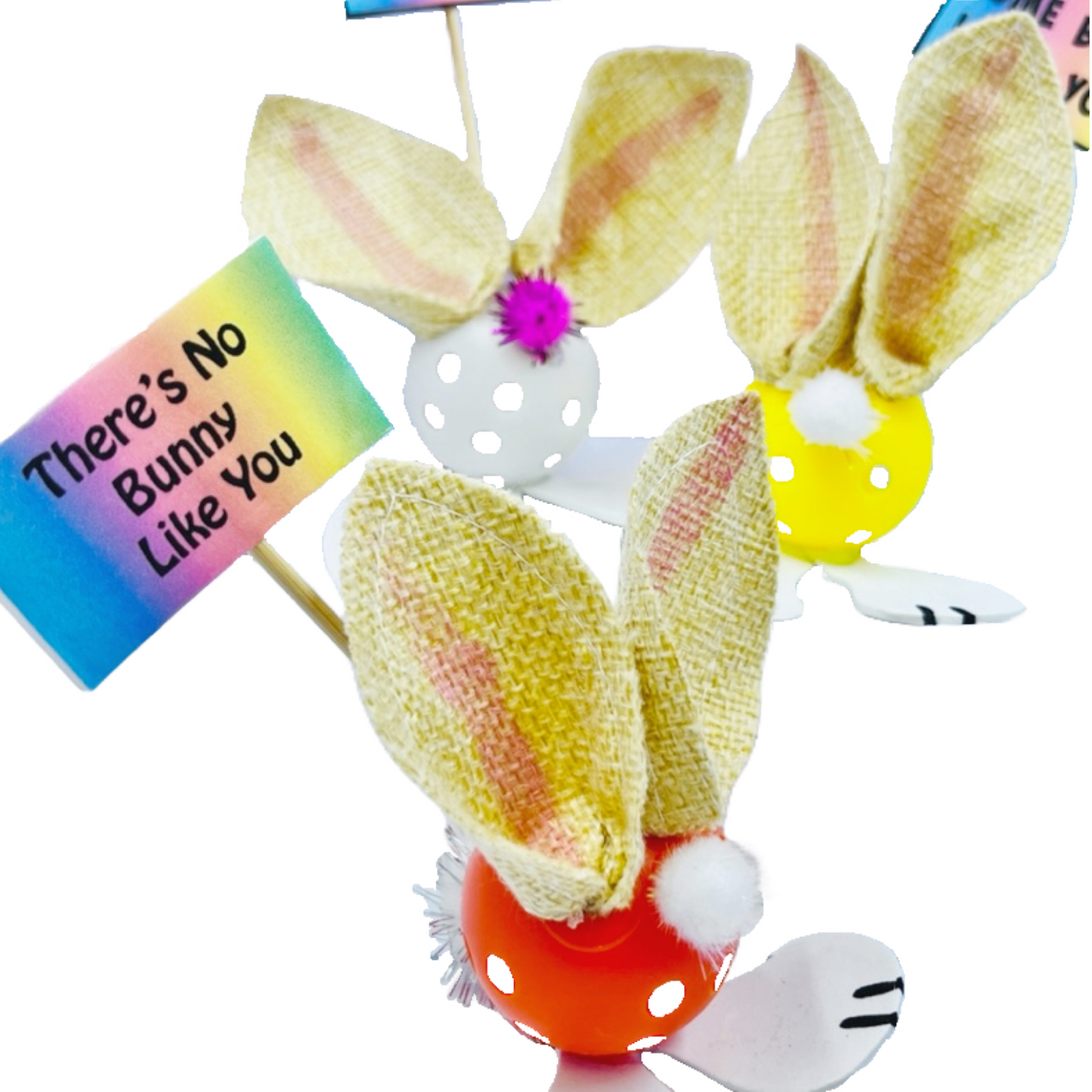 Mini Easter Pickleball Gnomes | Pickleball Easter Gifts And Decor