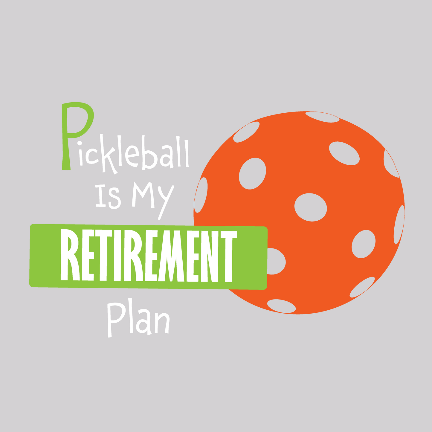 Pickleball Is My Retirement Plan | Women’s Cowl-Neck Hoodie Pickleball Sweatshirt | 55% Cotton 45% Poly Fleece