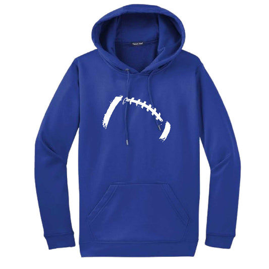 Retro Football | Unisex Hoodie Football Sweatshirt | 50% Cotton/50% Polyester