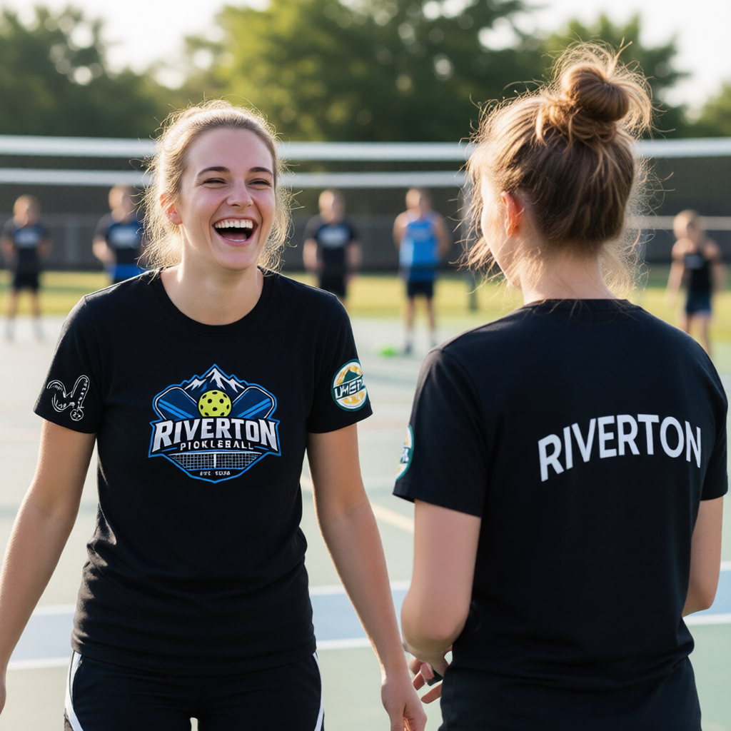 Riverton High UHSPA | Women's Short Sleeve Crewneck T-Shirts | 100% Polyester
