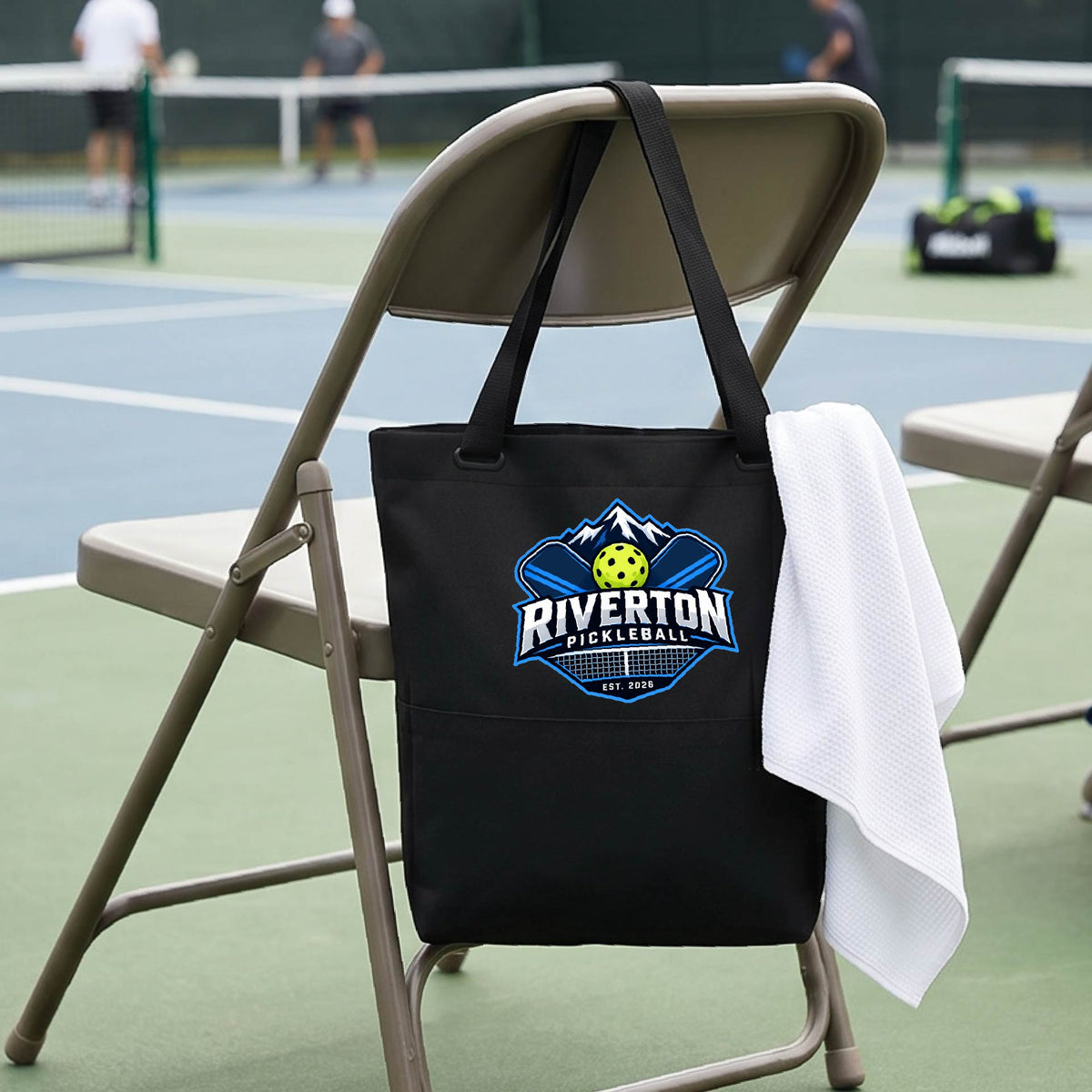 Riverton High School Pickleball Tote Bag Sports Tote for Pickleball Players Gift Court Carryall Team Gift