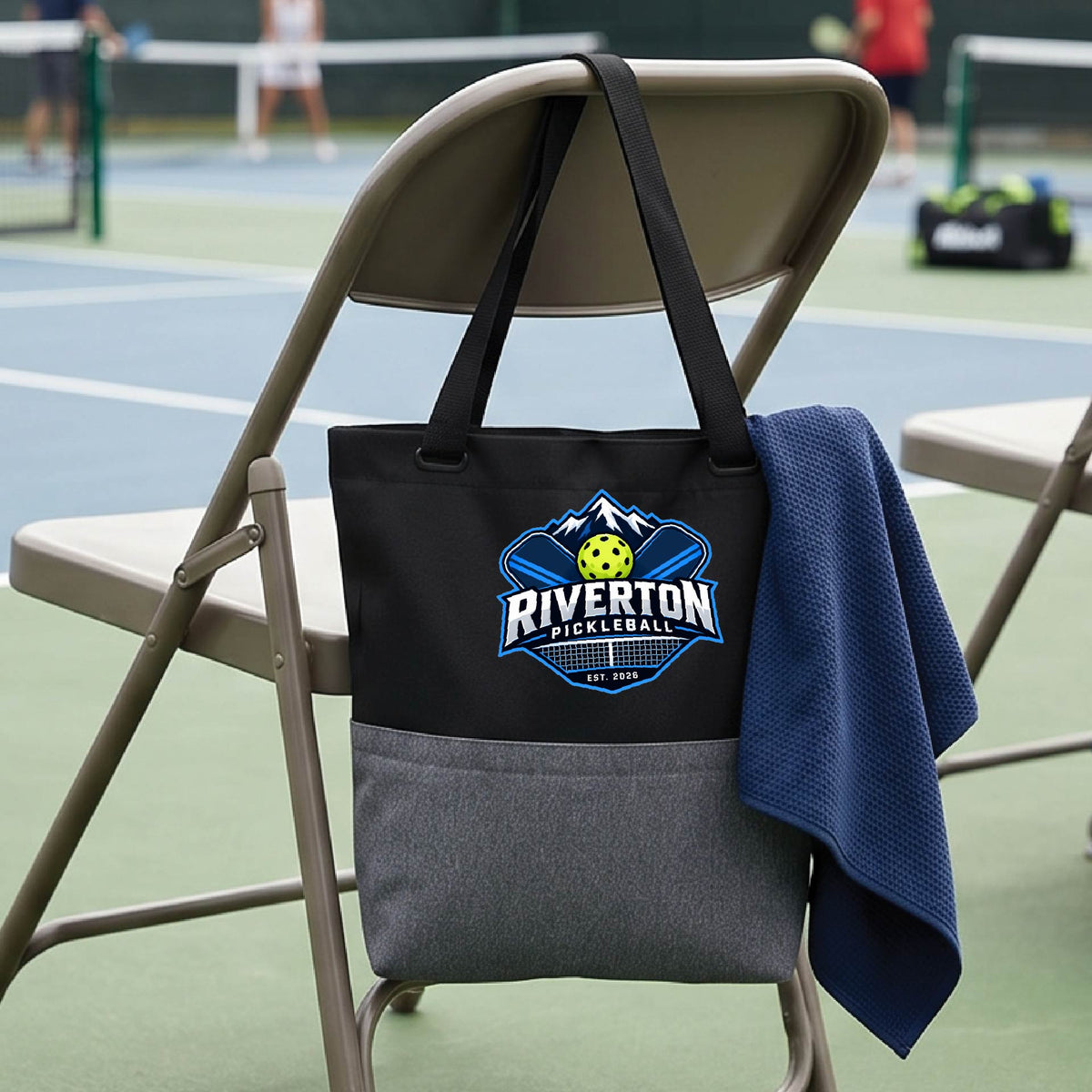 Riverton High School Pickleball Tote Bag Sports Tote for Pickleball Players Gift Court Carryall Team Gift