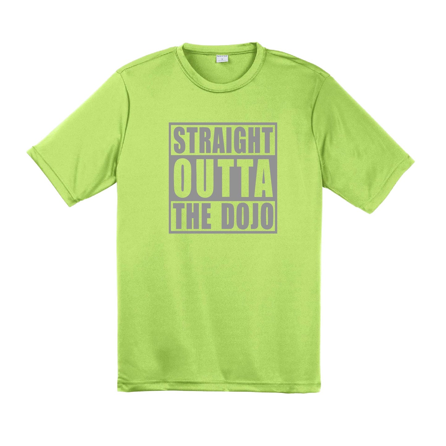 Straight Otta the Dojo | Men's Short Sleeve Athletic Karate Performance T-Shirt | 100% Polyester