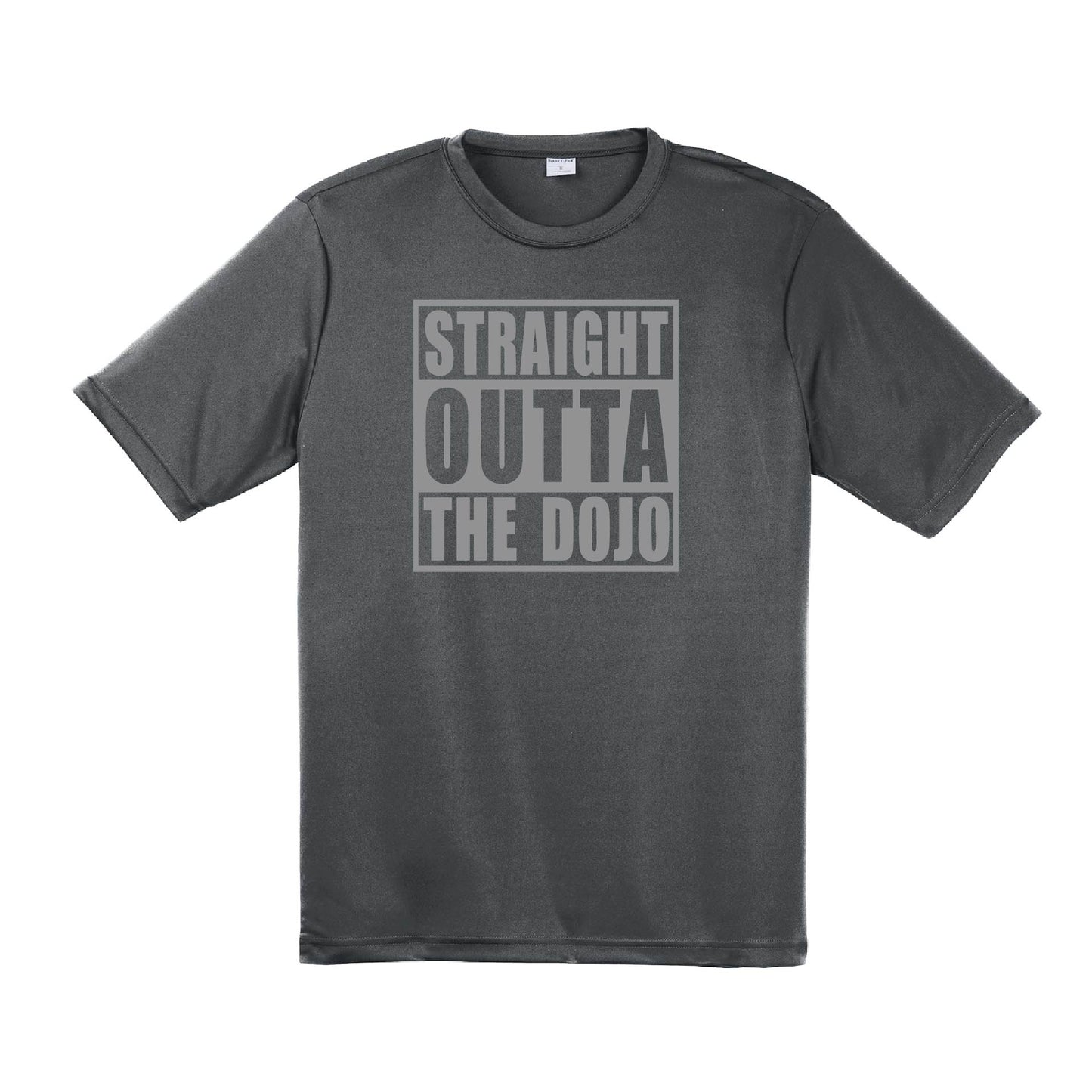 Straight Otta the Dojo | Men's Short Sleeve Athletic Karate Performance T-Shirt | 100% Polyester