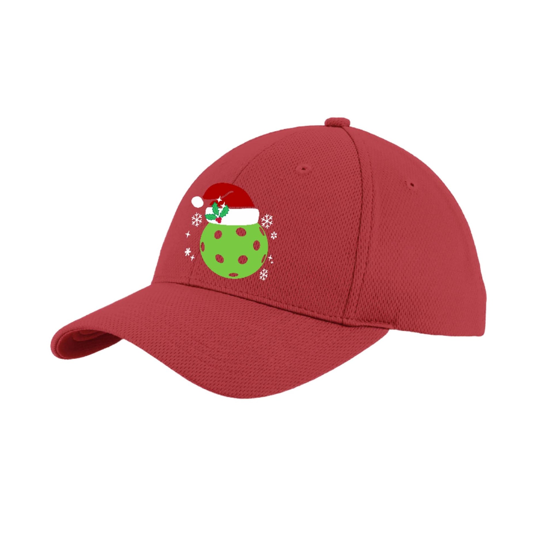 Santa Hat | Pickleball Hat | Moisture-Wicking 100% Polyester