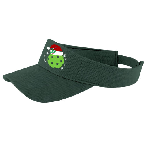Santa Hat | Pickleball Visors | Moisture Wicking 100% Polyester