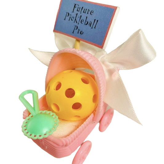 Pickleball Carriage Baby Shower Favors (Set Of 6) | Fun Pickleball Gifts