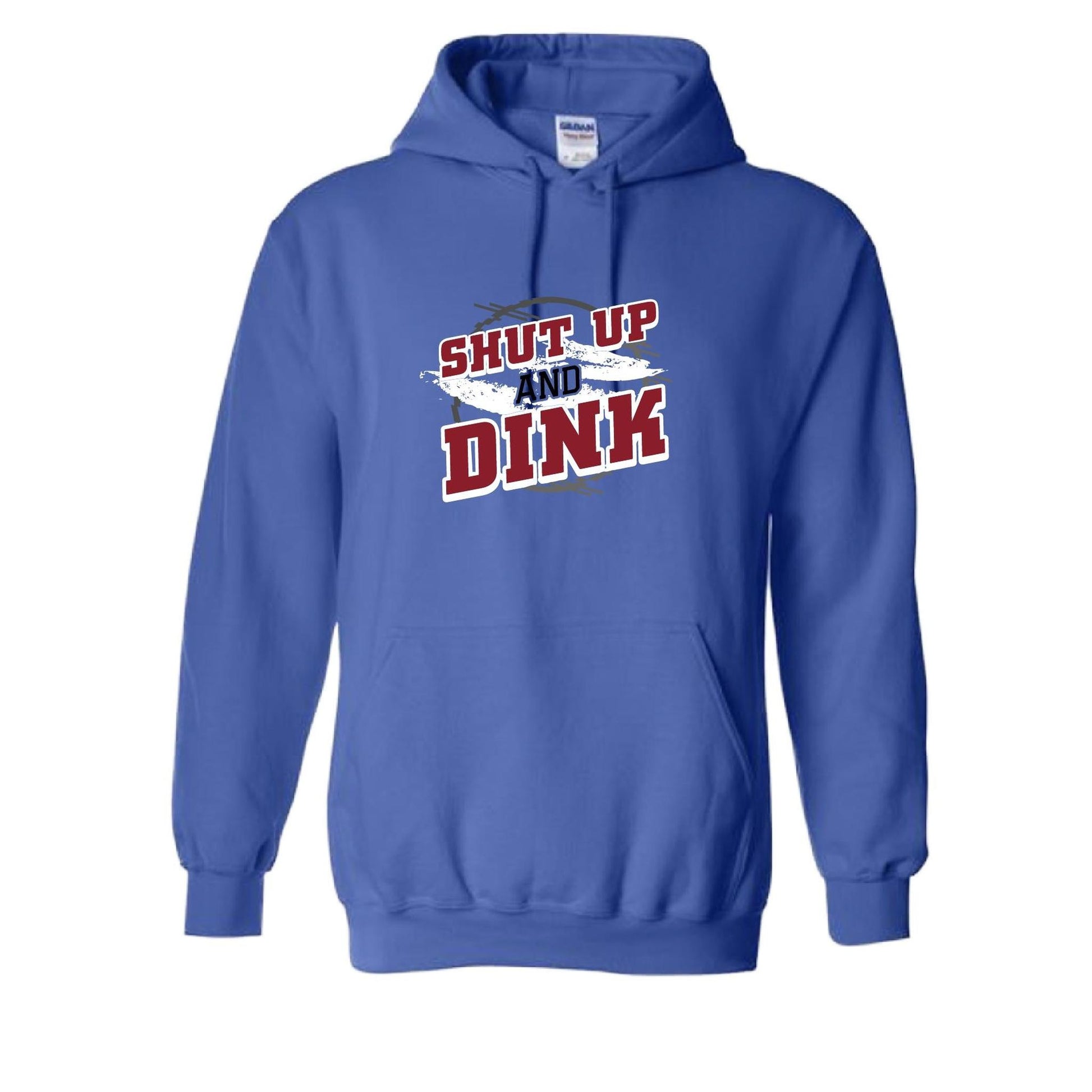 Shut Up And Dink | Unisex Hoodie Pickleball Sweatshirt | 50% Cotton 50% Polyester