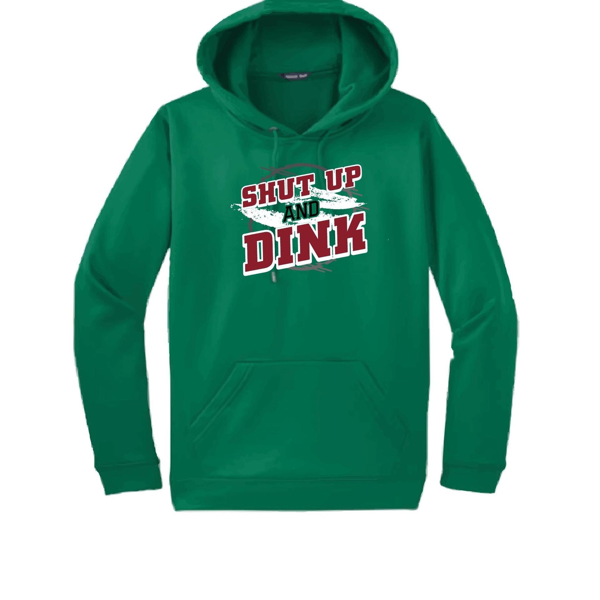 Shut Up And Dink | Unisex Hoodie Pickleball Sweatshirt | 50% Cotton 50% Polyester