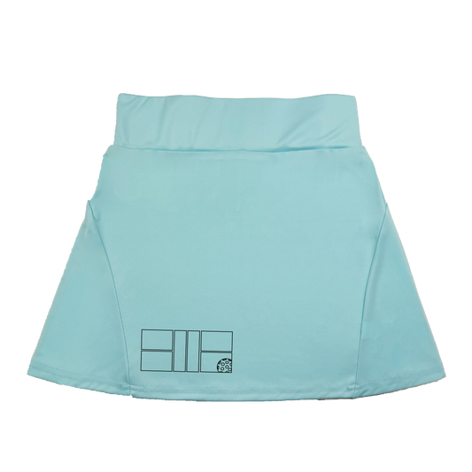 Pickleball Court (Black) | Women's Flirty Pickleball Skort