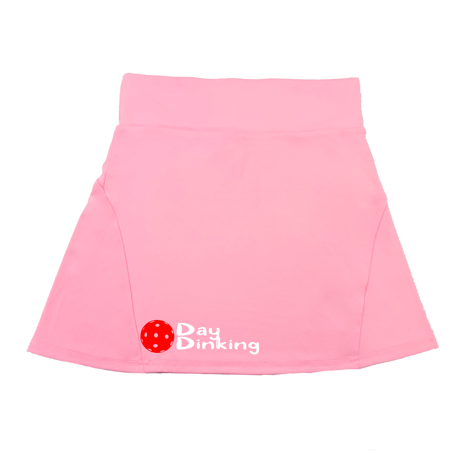 Day Dinking With Pickleballs (Colors Red, Green, Orange) | Women's Flirty Pickleball Skort