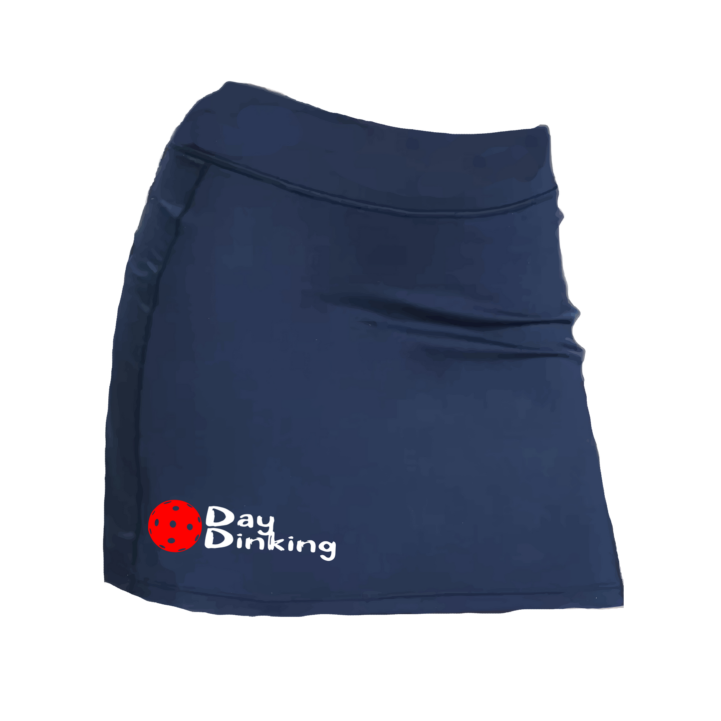 Day Dinking With Pickleballs (Colors Purple, Rainbow, White, Yellow, Red) | Women's Pickleball Skort