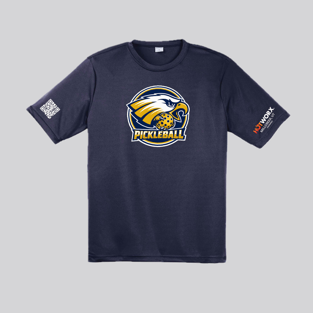 Skyline High Hot Worx Practice Shirts | Men's Short Sleeve Crewneck T-Shirts | 100% Polyester