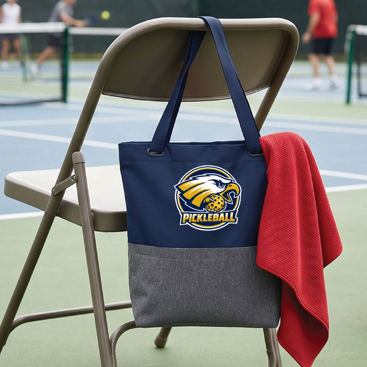 Skyline High School Pickleball Tote Bag Sports Tote for Pickleball Players Gift Court Carryall Team Gift