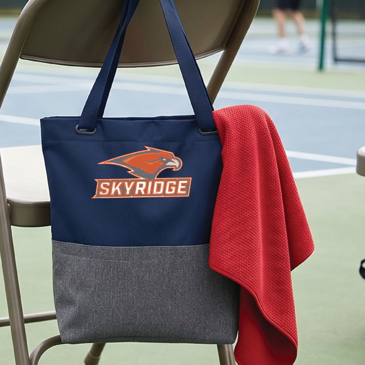 Skyridge High School Pickleball Tote Bag Sports Tote for Pickleball Players Gift Court Carryall Team Gift