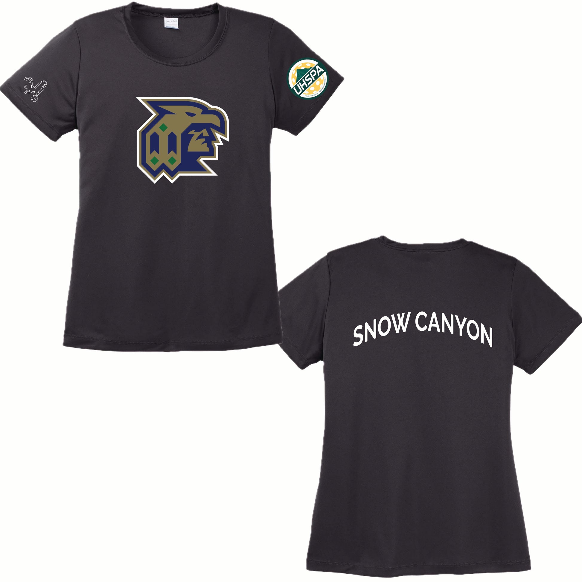 Snow Canyon High USHPA | Women's Short Sleeve Crewneck T-Shirts | 100% Polyester (Copy)