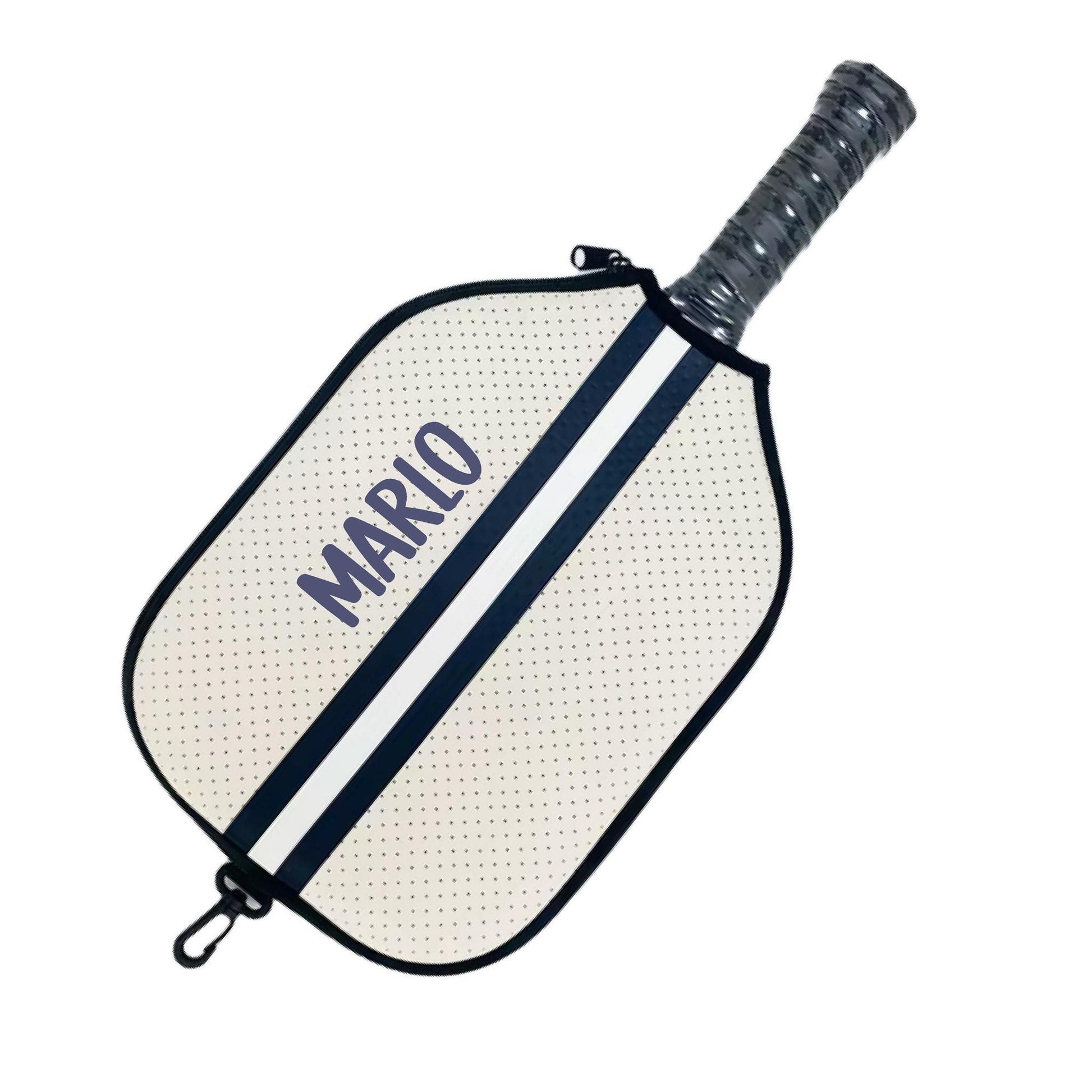 "Snow Cloud" Pickleball Paddle Cover | Personalized Pickleball Paddle Cover | Court Paddle Cover