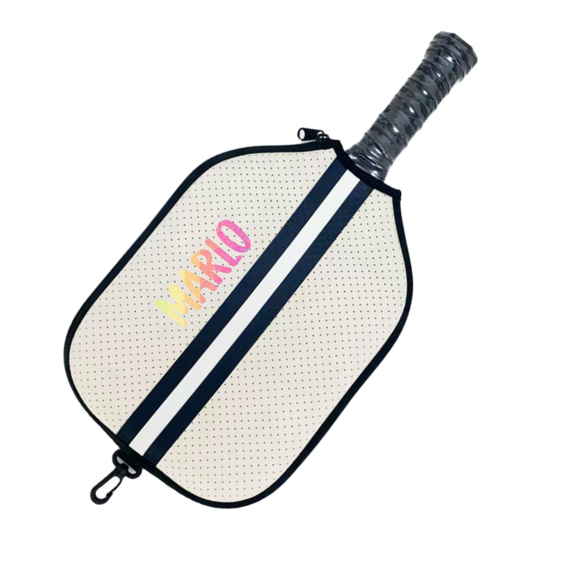 "Snow Cloud" Pickleball Paddle Cover | Personalized Pickleball Paddle Cover | Court Paddle Cover