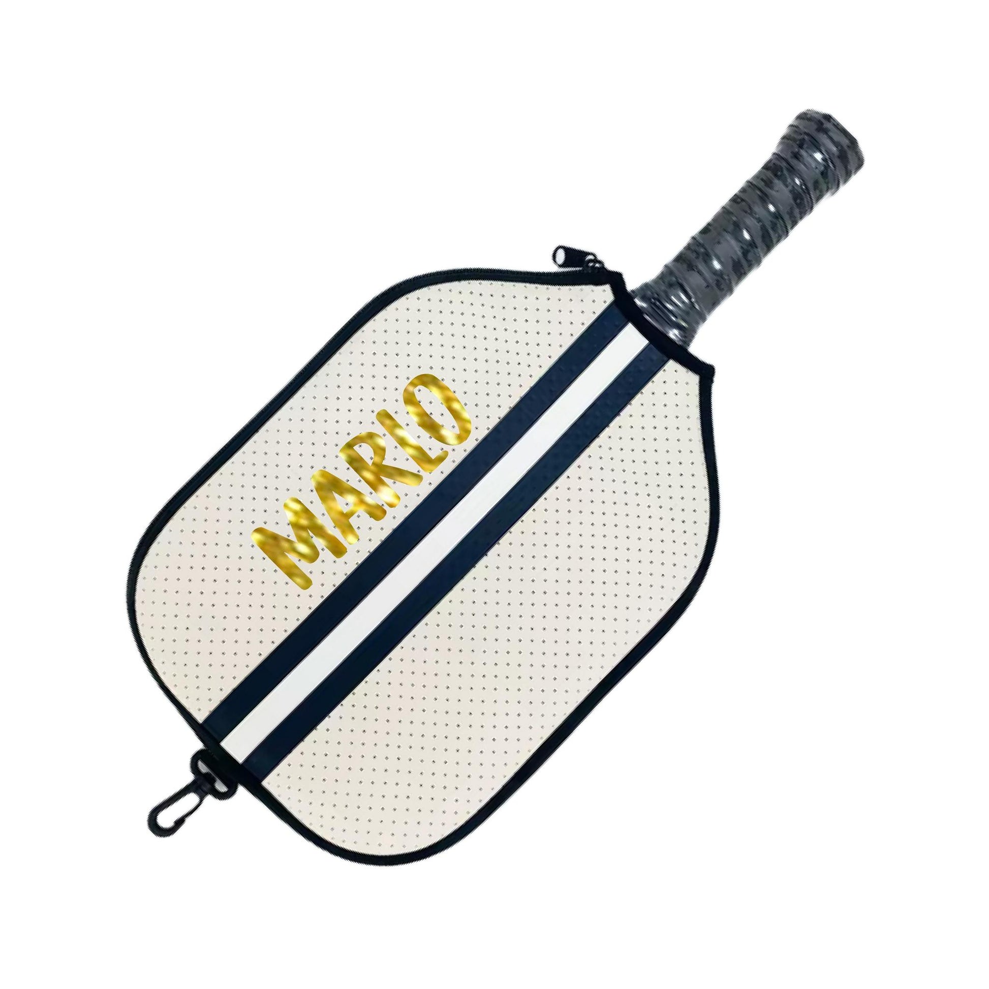 "Snow Cloud" Pickleball Paddle Cover | Personalized Pickleball Paddle Cover | Court Paddle Cover